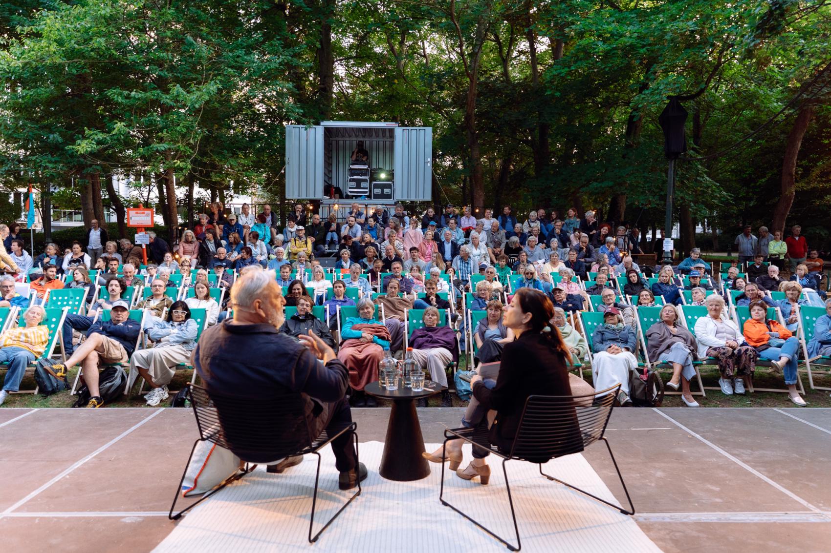 Wim Opbrouck in Meet the Masters in 't Park