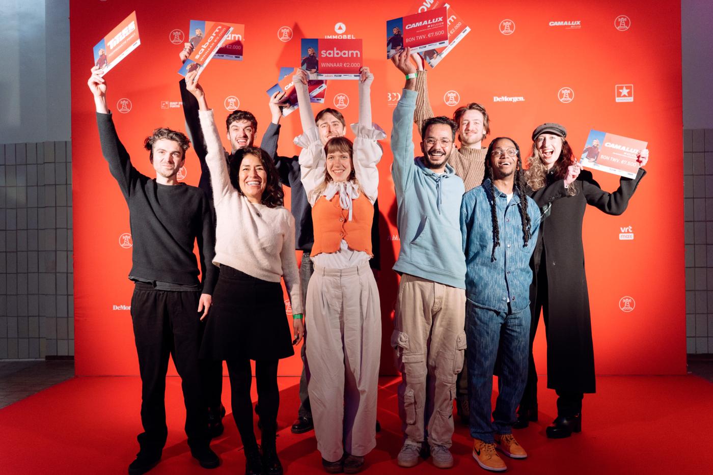 Winnaars Sabam Pitch