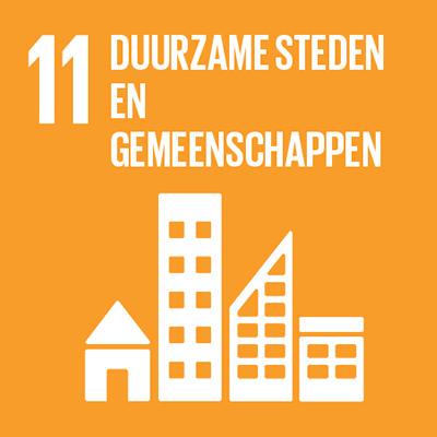 Pictogram Duurzame steden en gemeenschappen